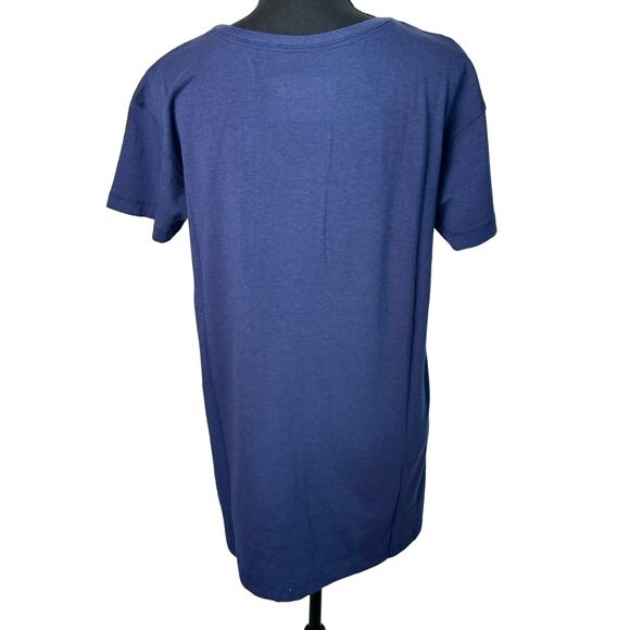 Koolaburra by UGG Jersey Short Sleeve Tunic Navy Size XS NWOT - Picture 4 of 9